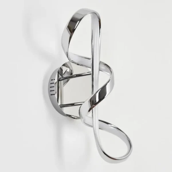 hofstein Applique murale Dauntey LED Chrome, Blanc, 1 lumière* Lampes Modernes