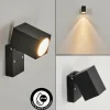 hofstein Applique murale d'extérieur Holiseva LED Noir, 1 lumière* Lampes Modernes