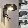 hofstein Applique murale d'extérieur Townsville LED Noir, 1 lumière, Détecteur de mouvement* Lampes Modernes