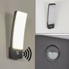 hofstein Applique murale d'extérieur Maseru LED Anthracite, 1 lumière, Détecteur de mouvement* Lampes Modernes