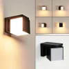 hofstein Applique murale d'extérieur Swanek LED Noir, 1 lumière* Lampes Modernes
