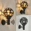 hofstein Applique murale d'extérieur Saaseg Anthracite, 1 lumière, Détecteur de mouvement* Lampes Modernes