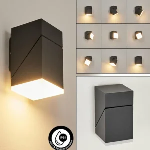 hofstein Applique murale d'extérieur Toogong LED Anthracite, 1 lumière* Lampes Modernes
