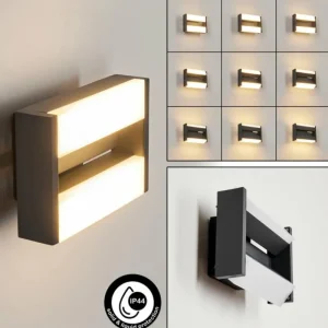 hofstein Applique murale d'extérieur Ramalheira LED Anthracite, 1 lumière* Lampes Modernes