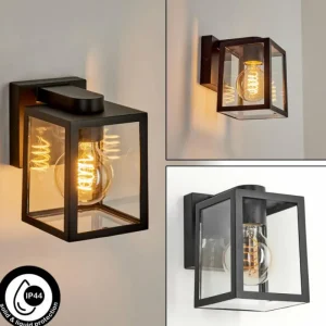 hofstein Applique murale d'extérieur Terioja Noir, 1 lumière* Lampes Modernes