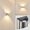 hofstein Applique murale d'extérieur Vano LED Nickel mat, 2 lumières* Lampes Modernes