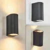 hofstein Applique murale d'extérieur Skaabu Noir, Blanc, 2 lumières* Lampes Modernes