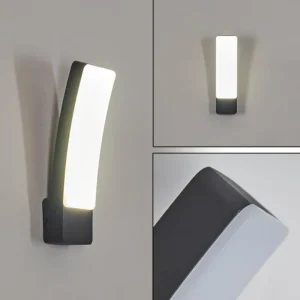 hofstein Applique murale d'extérieur Maseru LED Anthracite, 1 lumière* Lampes Modernes