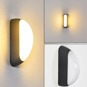 hofstein Applique murale d'extérieur Arvier LED Noir, 1 lumière* Lampes Modernes