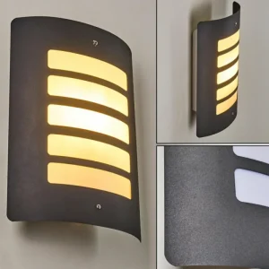 hofstein Applique murale d'extérieur Alslev Anthracite, 1 lumière* Lampes Modernes