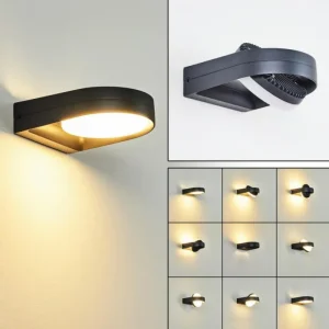 hofstein Applique murale d'extérieur Falatasa LED Anthracite, 1 lumière* Lampes Modernes