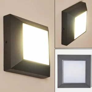hofstein Applique murale d'extérieur Alkmaar LED Anthracite, 1 lumière* Lampes Modernes