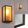 hofstein Applique murale d'extérieur Hakkas Noir, 1 lumière* Lampes Modernes