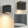 hofstein Applique murale d'extérieur Skaabu Noir, Blanc, 1 lumière* Lampes Modernes