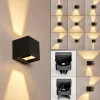hofstein Applique murale d'extérieur Fauderup LED Anthracite, 2 lumières* Lampes Modernes