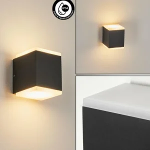 hofstein Applique murale d'extérieur Oatlands LED Anthracite, 2 lumières* Lampes Modernes