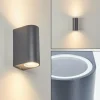 hofstein Applique murale d'extérieur Kingstown Anthracite, 2 lumières* Lampes Modernes
