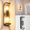 hofstein Applique murale d'extérieur Skeldegaard Anthracite, 2 lumières* Lampes Modernes