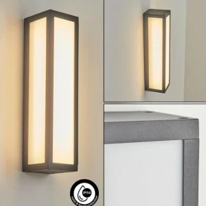 hofstein Applique murale d'extérieur Apidou LED Anthracite, 1 lumière* Lampes Modernes