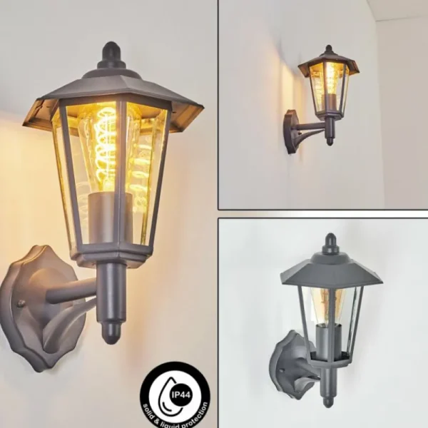 hofstein Applique murale d'extérieur Moskau Anthracite, 1 lumière* Lampes Modernes