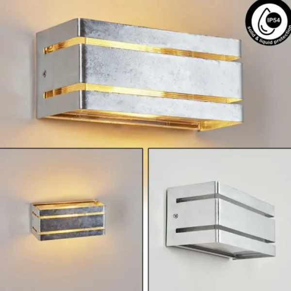 hofstein Applique murale d'extérieur Chavelhas Zingué, 1 lumière* Lampes Modernes
