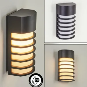 hofstein Applique murale d'extérieur Kurola Noir, 1 lumière* Lampes Modernes