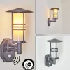 hofstein Applique murale d'extérieur Forli Anthracite, 1 lumière, Détecteur de mouvement* Lampes Modernes