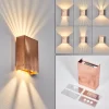 hofstein Applique murale d'extérieur Benin LED Cuivre, 1 lumière* Lampes Modernes