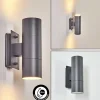 hofstein Applique murale d'extérieur Malaga Anthracite, 2 lumières* Lampes Modernes