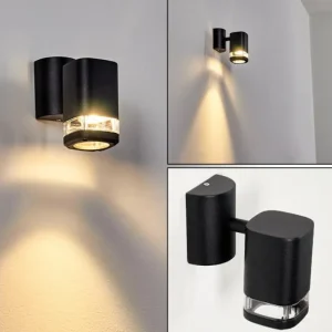 hofstein Applique murale d'extérieur Corneda Noir, 1 lumière* Lampes Modernes