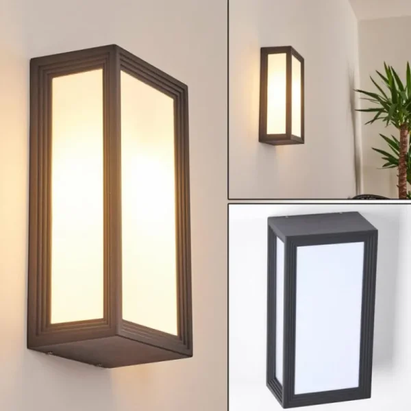 hofstein Applique murale d'extérieur Montreux LED Anthracite, 1 lumière* Lampes Modernes
