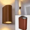 hofstein Applique murale d'extérieur Norrelogum Rouille, 2 lumières* Lampes Modernes