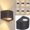 hofstein Applique murale d'extérieur Windhoek LED, 2 lumières* Lampes Modernes