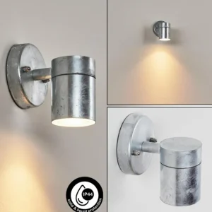 hofstein Applique murale d'extérieur Bessiebelle Zingué, 1 lumière* Lampes Modernes