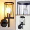 hofstein Applique murale d'extérieur Torsa Noir, 1 lumière* Lampes Modernes