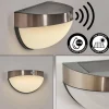 hofstein Applique murale d'extérieur Pori LED Chrome, 1 lumière, Détecteur de mouvement* Lampes Modernes