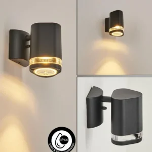 hofstein Applique murale d'extérieur Amyton Noir, 1 lumière* Lampes Modernes