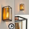 hofstein Applique murale d'extérieur Palanga Brun, Couleur bois, Noir, 1 lumière* Lampes Modernes