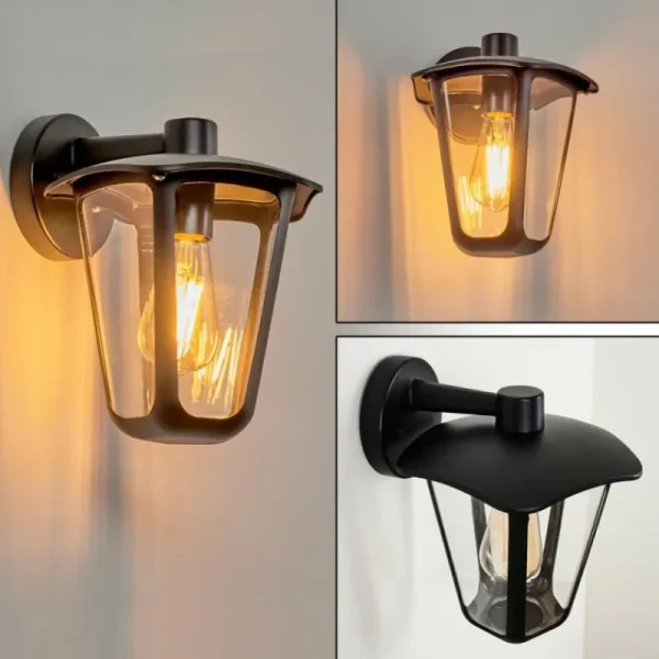 hofstein Applique murale d'extérieur Venneshamm Noir, 1 lumière* Lampes Modernes