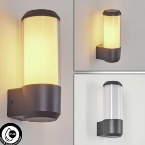 hofstein Applique murale d'extérieur Gondoyer Anthracite, 1 lumière* Lampes Modernes