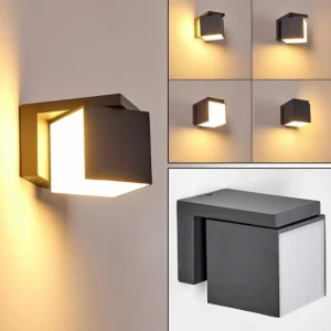 hofstein Applique murale d'extérieur Swanek LED Anthracite, 1 lumière* Lampes Modernes