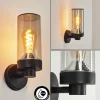 hofstein Applique murale d'extérieur Crantenoy Noir, 1 lumière* Lampes Modernes