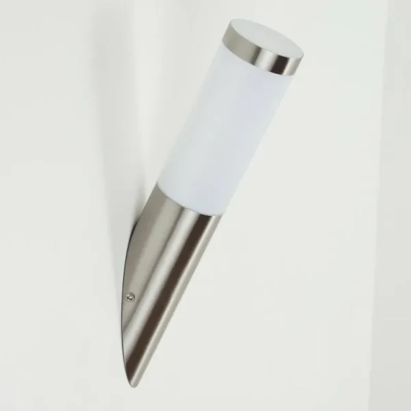 hofstein Applique murale d'extérieur Sessa Nickel mat, 1 lumière* Lampes Modernes