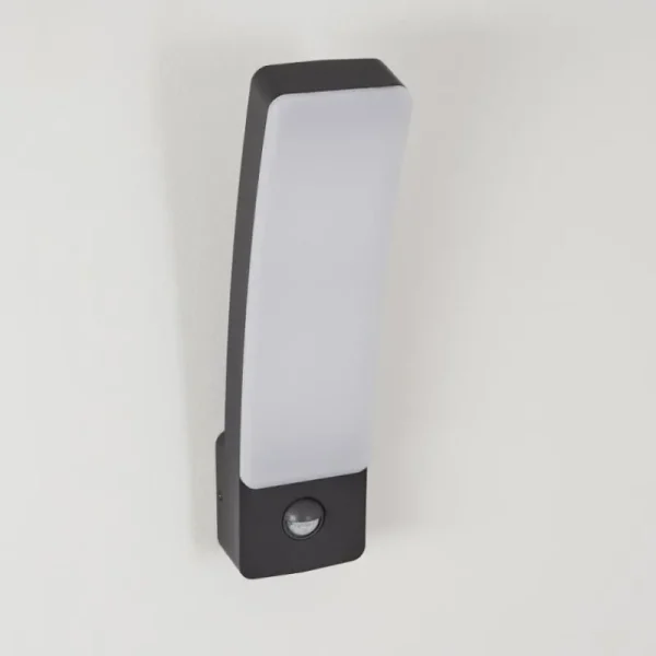 hofstein Applique murale d'extérieur Maseru LED Anthracite, 1 lumière, Détecteur de mouvement* Lampes Modernes