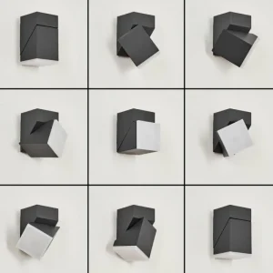 hofstein Applique murale d'extérieur Toogong LED Anthracite, 1 lumière* Lampes Modernes