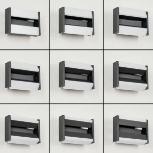 hofstein Applique murale d'extérieur Ramalheira LED Anthracite, 1 lumière* Lampes Modernes