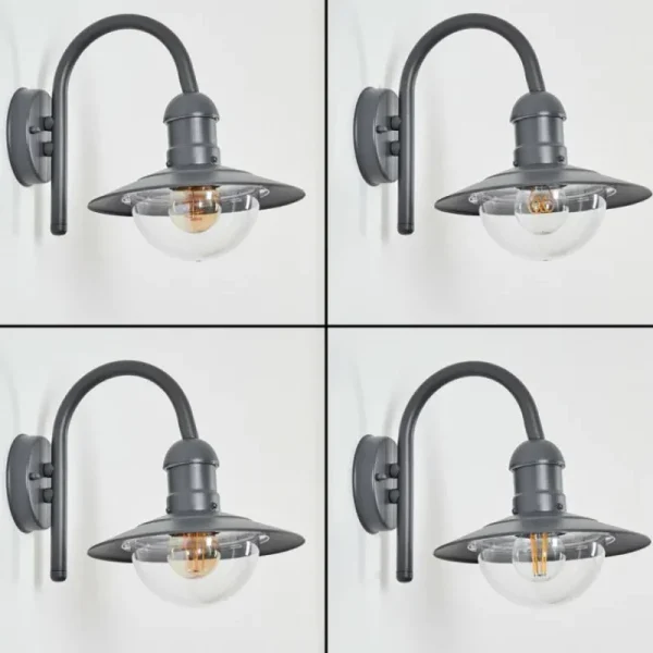 hofstein Applique murale d'extérieur Elima Anthracite, 1 lumière* Lampes Modernes