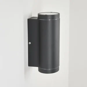 hofstein Applique murale d'extérieur Cebuentos Anthracite, 2 lumières* Lampes Modernes