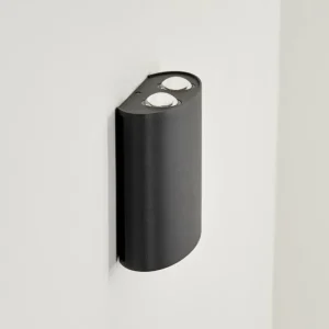 hofstein Applique murale d'extérieur Oiba LED Gris, 1 lumière* Lampes Modernes