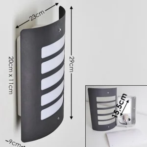 hofstein Applique murale d'extérieur Alslev Anthracite, 1 lumière* Lampes Modernes